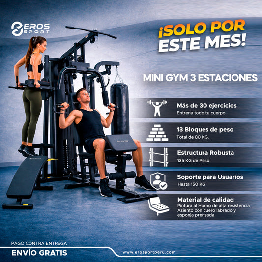 Mini Gym 3 Estaciones
